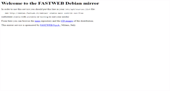 Desktop Screenshot of debian.fastweb.it